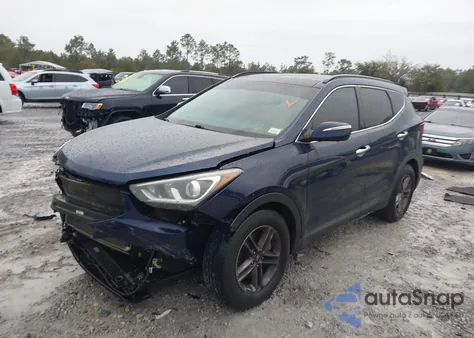 2017 Hyundai Santa Fe Sport 2.4L из США, поврежденный, VIN 5XYZU3LB4HG387734